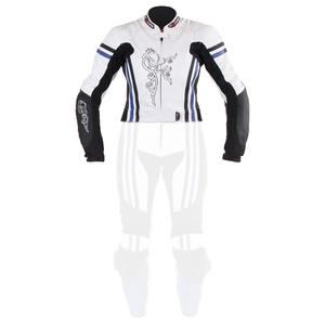 Ženske jakne Tschul 554 white-black-blue razprodaja