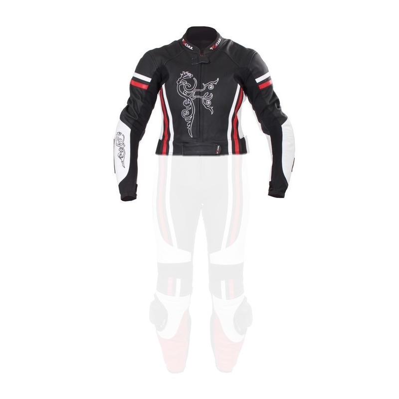 Ženske jakne Tschul 554 black-red-white razprodaja