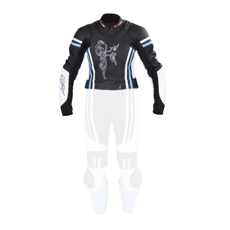 Ženske jakne Tschul 554 black-light blue-white razprodaja