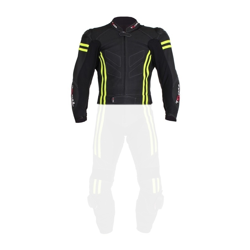 Moška jakna Tschul 555 black-fluo yellow razprodaja