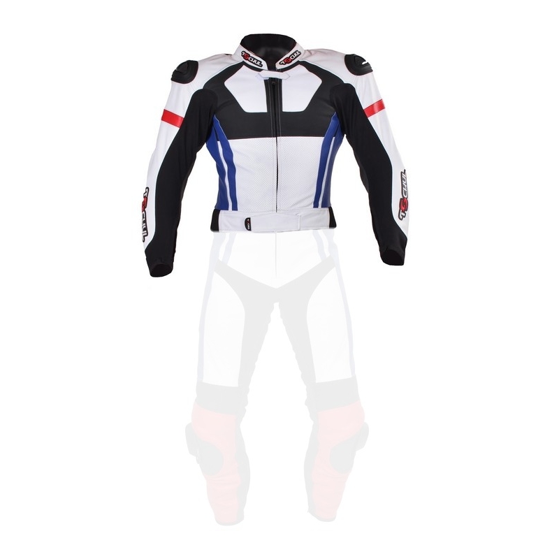 Moška jakna Tschul 580 white-red-blue-black razprodaja