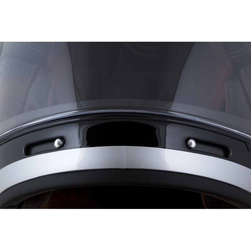 Integralna motoristična čelada Cassida Fibre Jawa Sport črna-srebrna-zlata