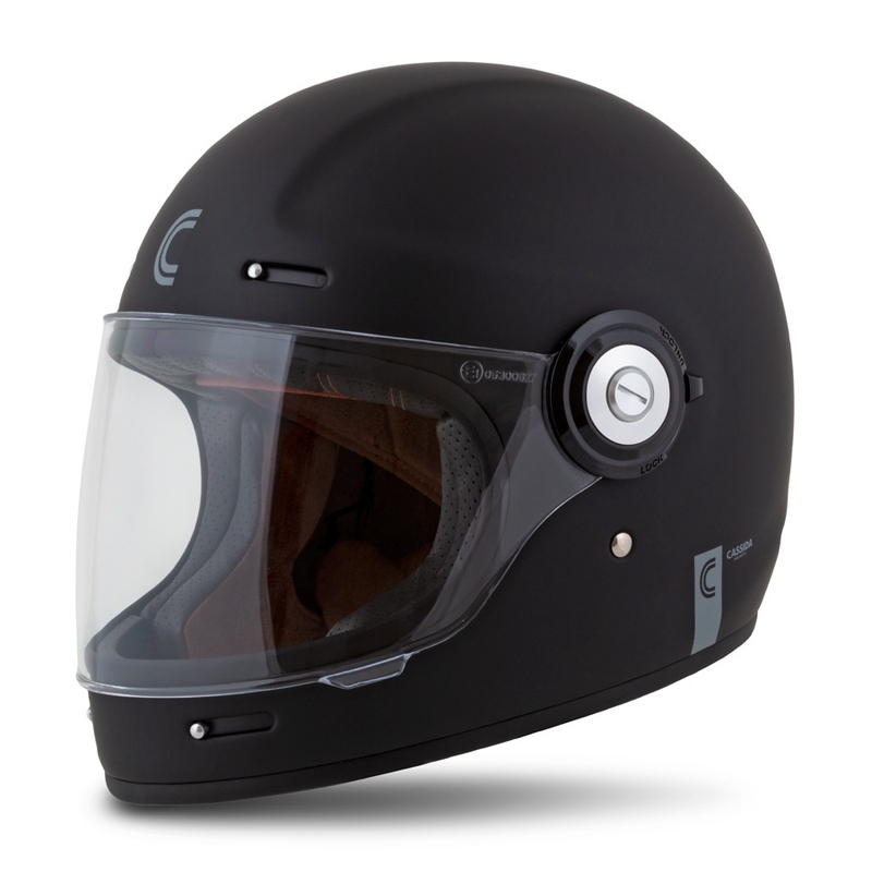 Cassida Integral Motoristična čelada Fibre Black Matte razprodaja