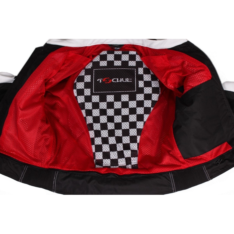 Moška jakna Tschul 555 black and white razprodaja