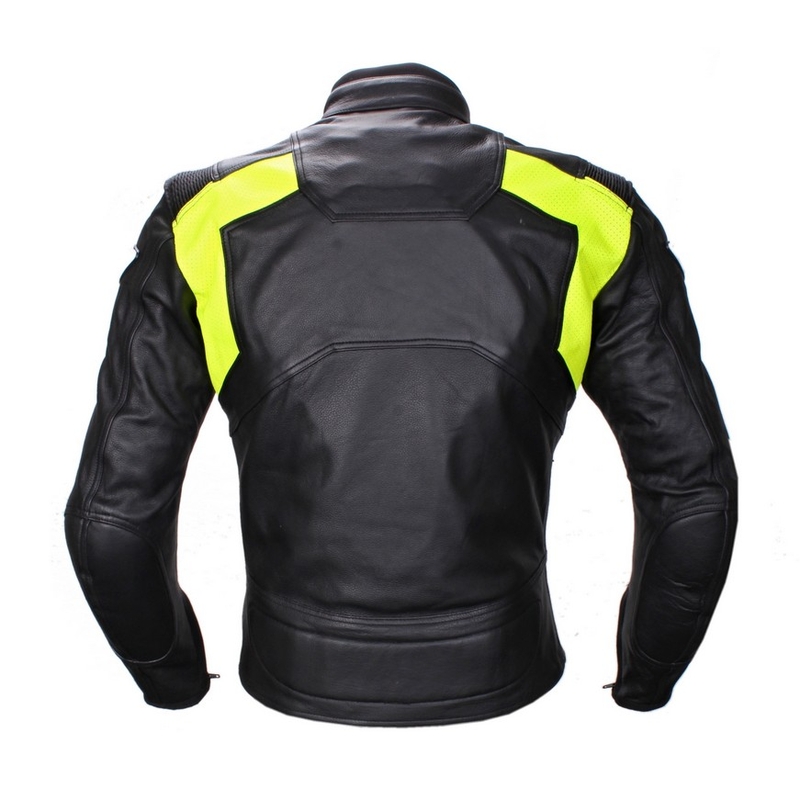 Motoristična jakna Tschul 850 black-fluo rumena razprodaja