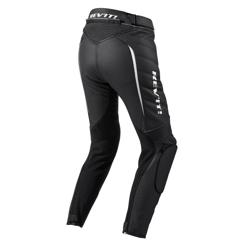 Ženske hlače Revit Xena Black and White Motorcycle Pants razprodaja