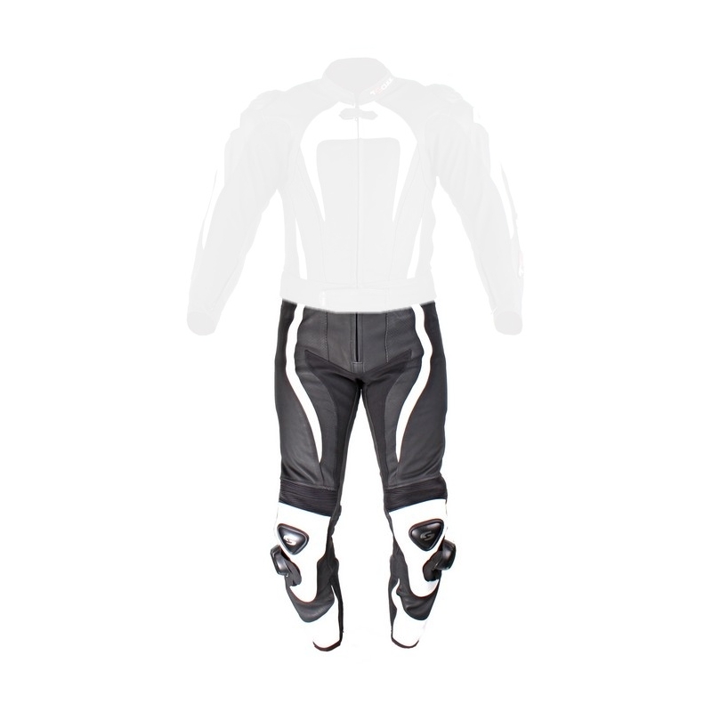 Moške hlače Tschul 575 črno-bele prodajne razprodaja