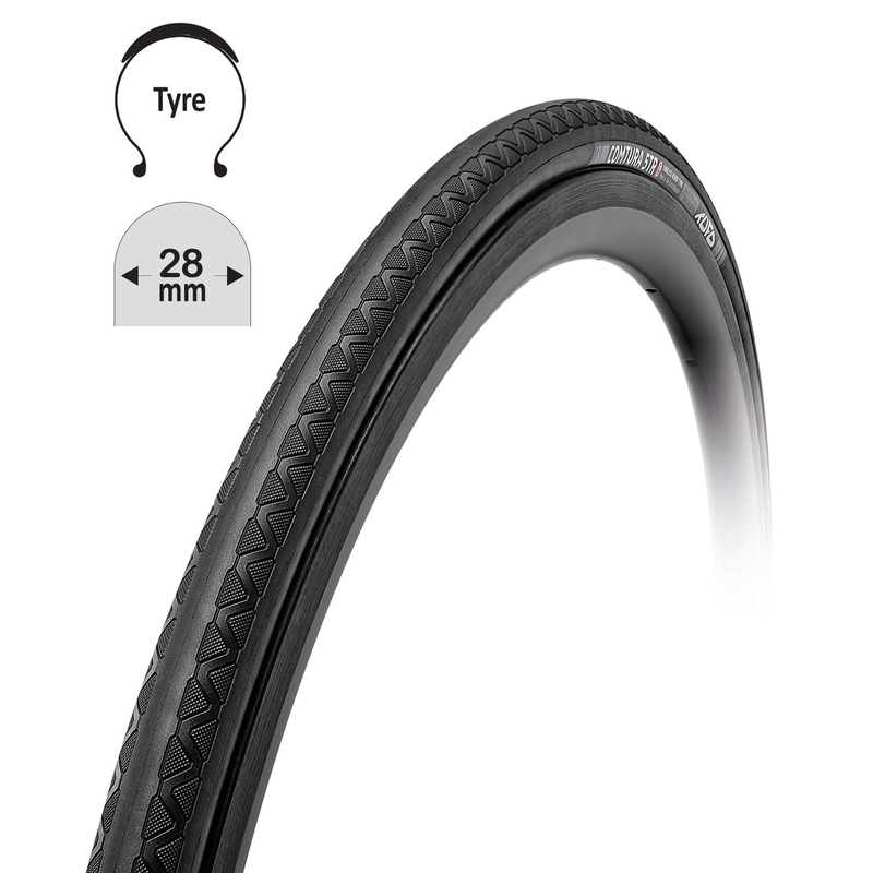 TUFO Comtura 5TR28, 700 x 28C, črna