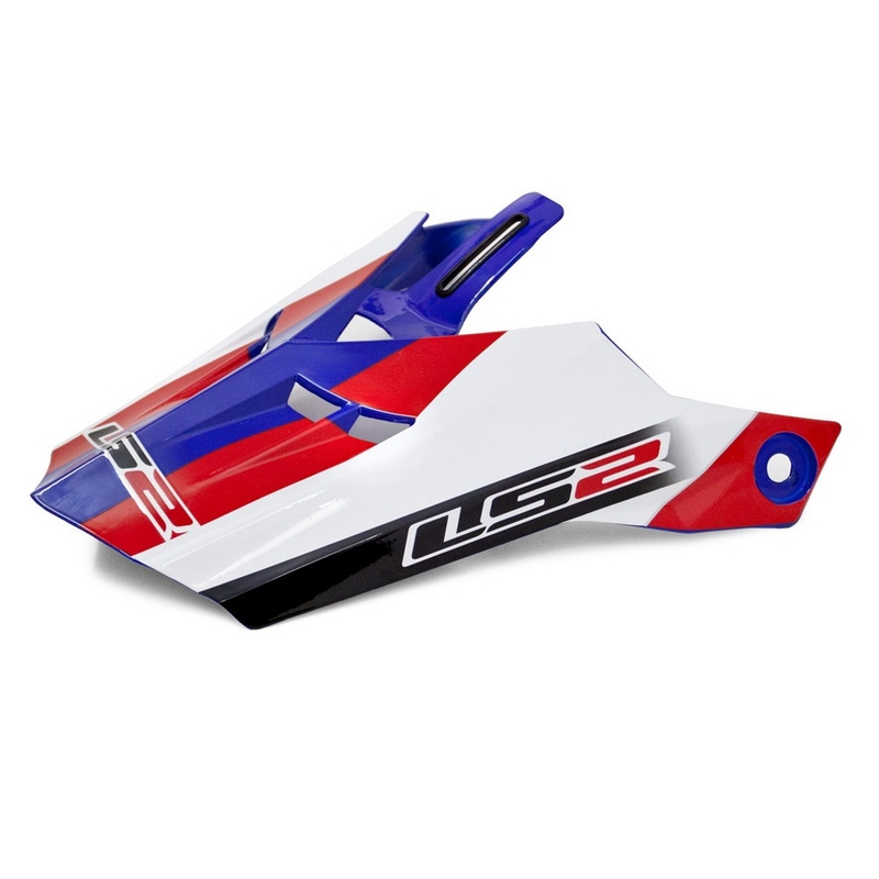 Vizir za čelado LS2 PEAK MX456 belo-modri
