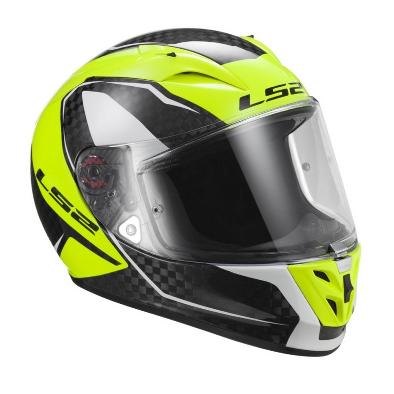 Motoristična čelada LS2 FF323 ARROW C FURY CARBON rumena razprodaja