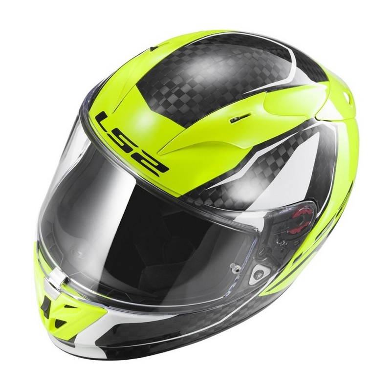 Motoristična čelada LS2 FF323 ARROW C FURY CARBON rumena razprodaja