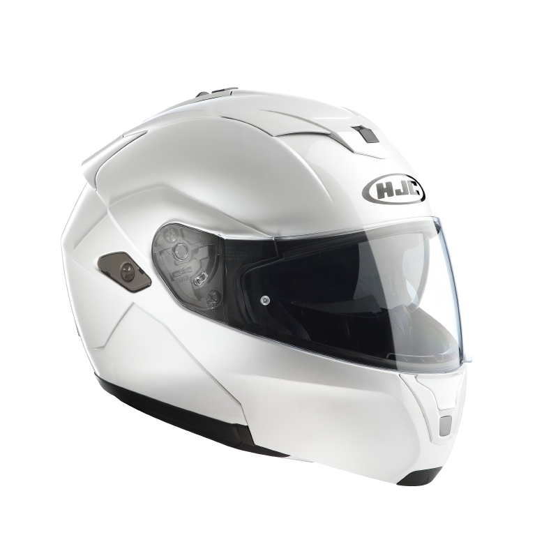 HJC SY-MAX 3 motoristična čelada biserno bela razprodaja
