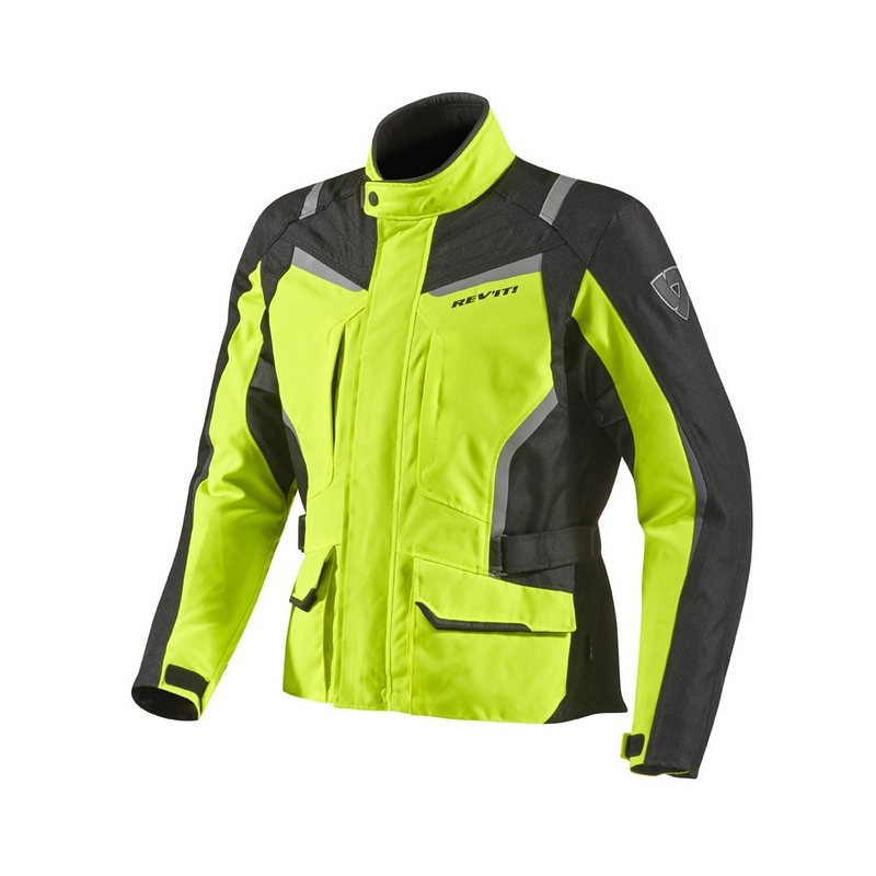 Revit Voltiac HV črno-fluo rumena motoristična jakna naprodaj razprodaja