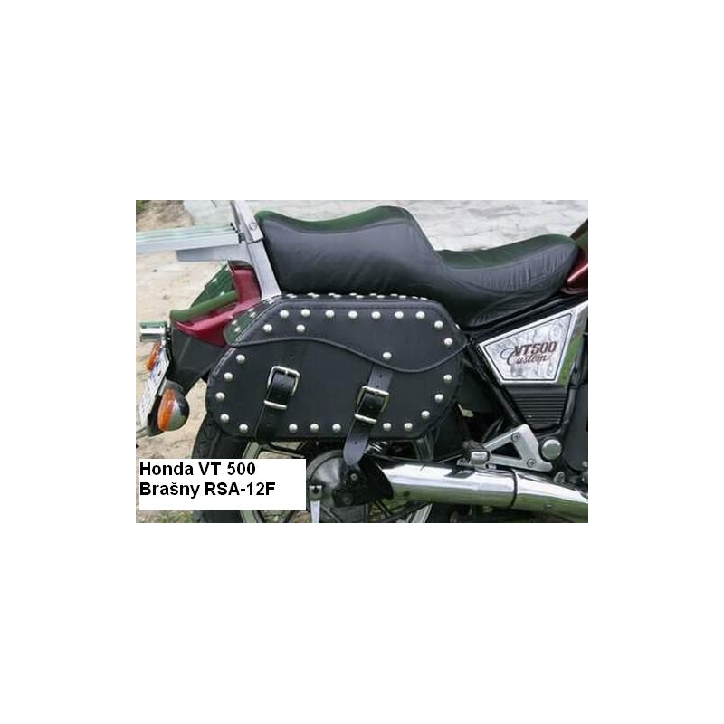 Chopper RSA-12F usnjeni motoristični kovčki