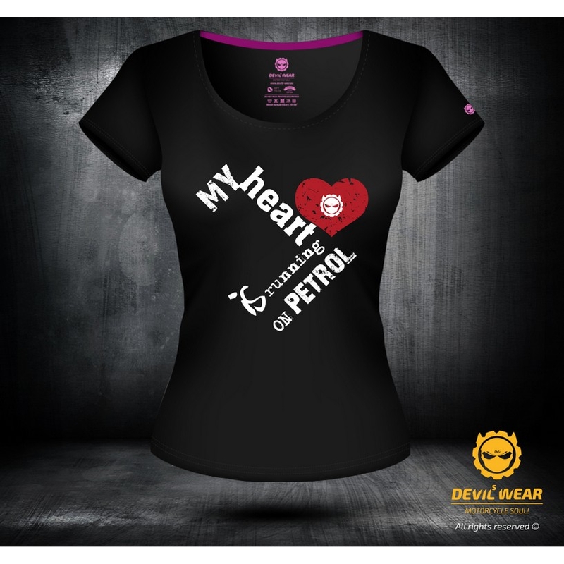 Ženska majica Devils Wear - My Heart Is Running On