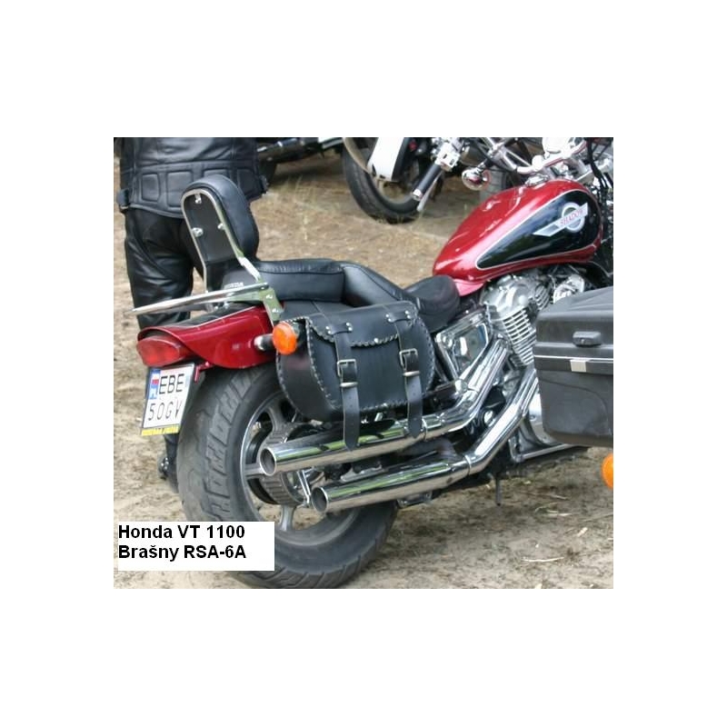 Chopper RSA-6A usnjeni motoristični kovčki
