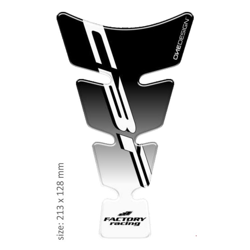 Pokrov rezervoarja za gorivo Natisni - Spirit 11 black