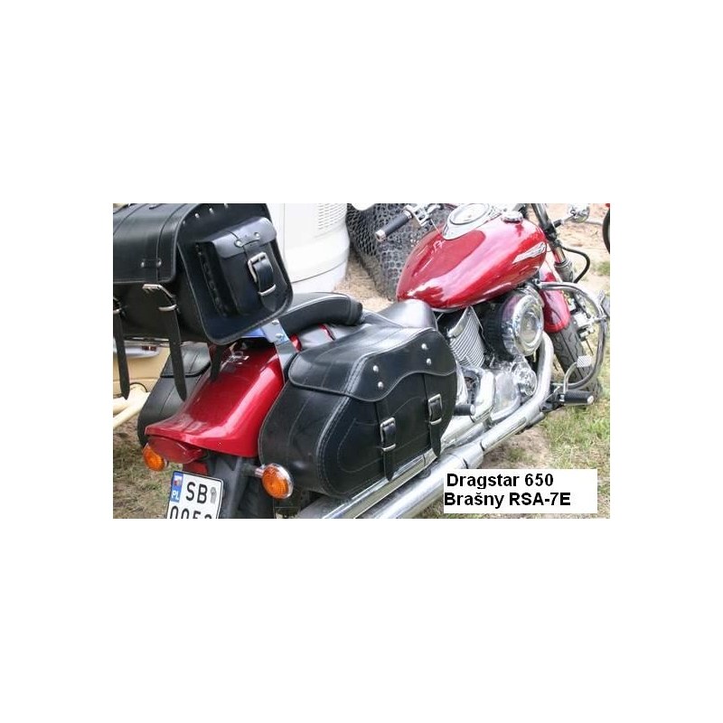 Chopper RSA-7A usnjeni motoristični kovčki