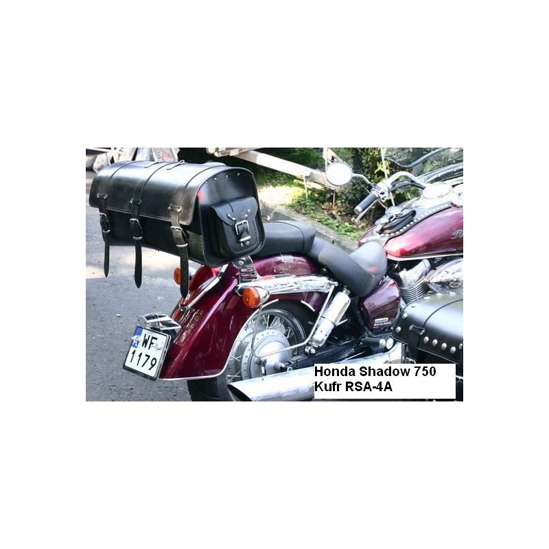 Chopper RSA-4A usnjeni kovček za motorno kolo