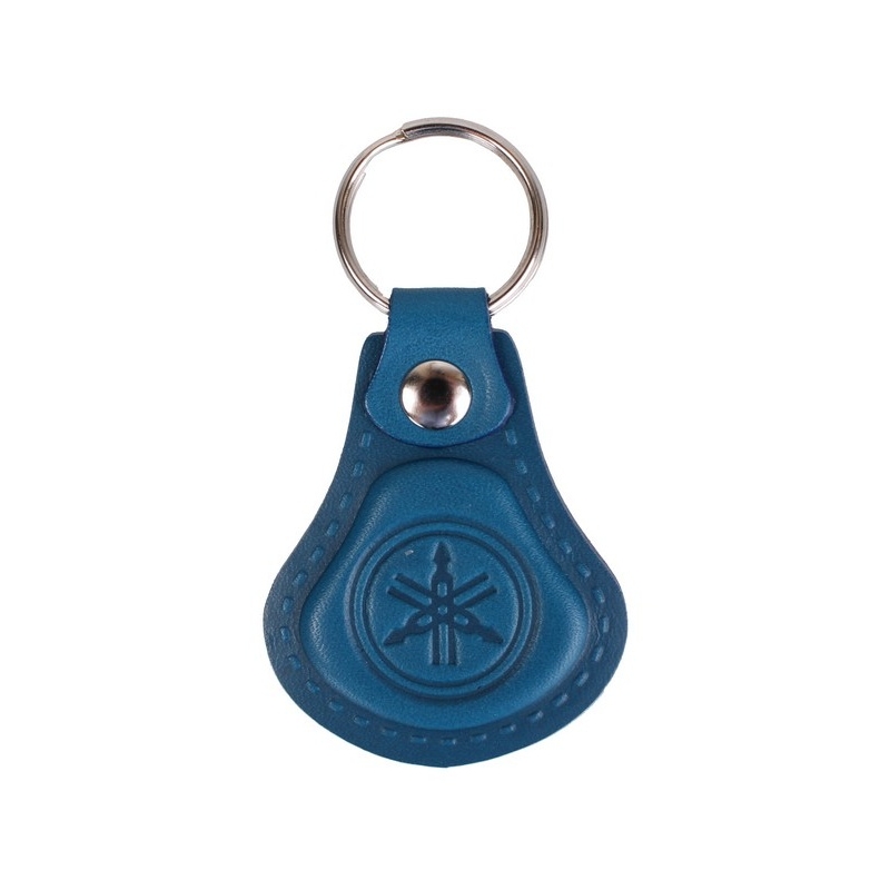 Usnjeni obesek za ključe Yamaha modra