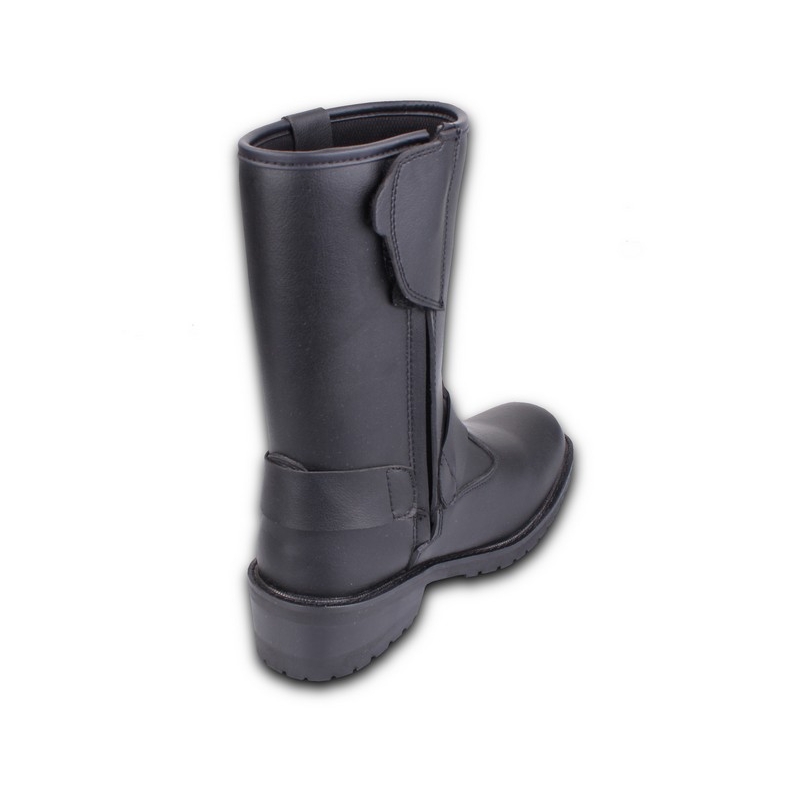 Kore Black Buckle Black Motorcycle Boots razprodaja