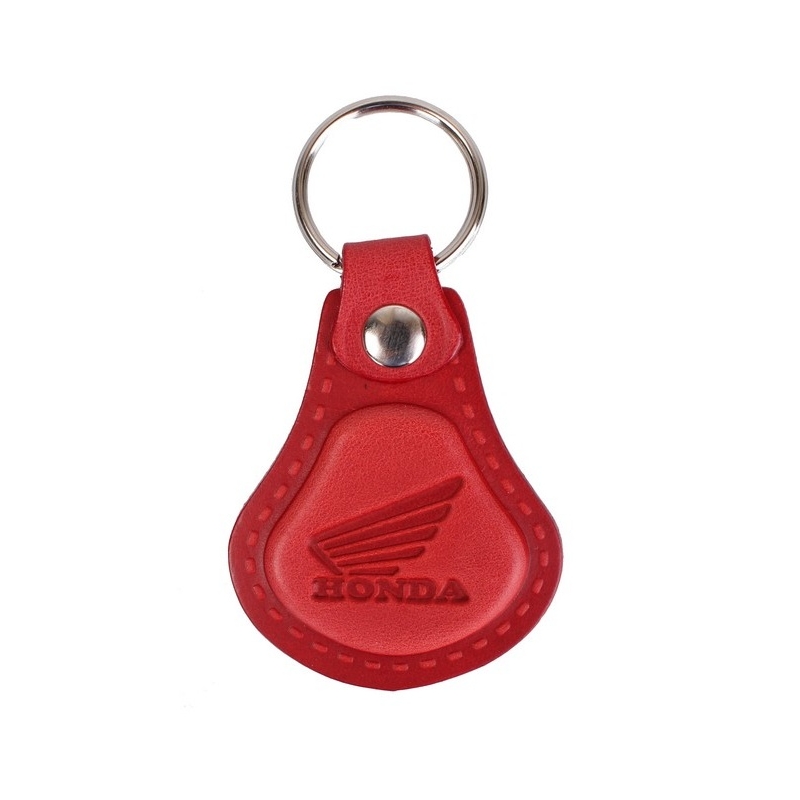 Usnjeni obesek za ključe Honda rdeča