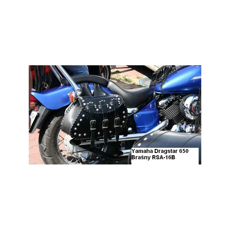 Chopper RSA-16D usnjeni motoristični kovčki