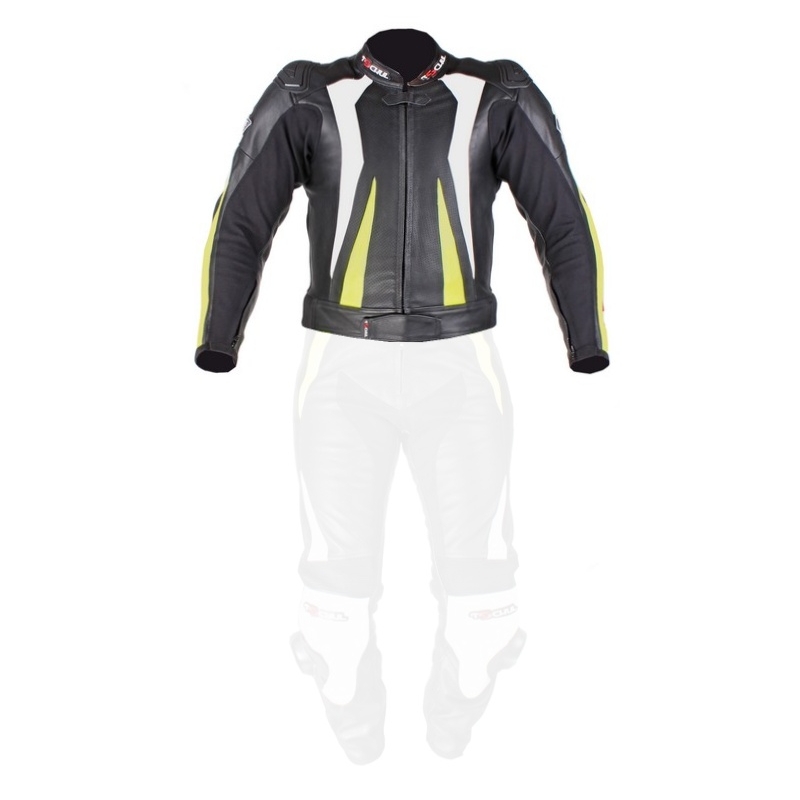 Moška jakna Tschul 525 black-white-fluo yellow razprodaja
