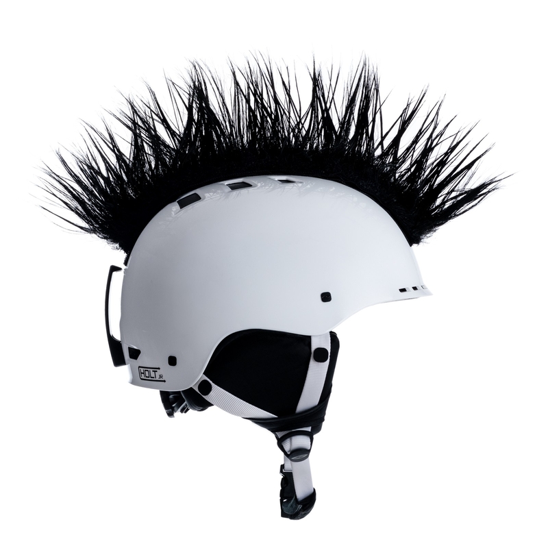Čelada Wiggystyle Mohawk Čelada Črna