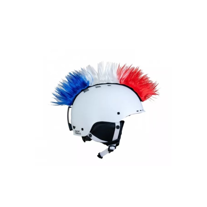 Modro-bela-rdeča kapa za čelado Mohawk