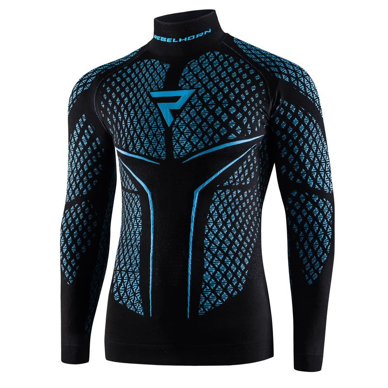 Termo majica Rebelhorn Therm II črno-modra