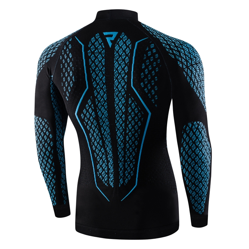 Termo majica Rebelhorn Therm II črno-modra