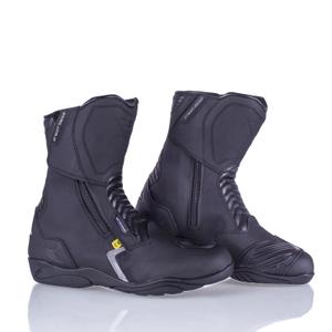Street Racer Storm Black Motorcycle Boots