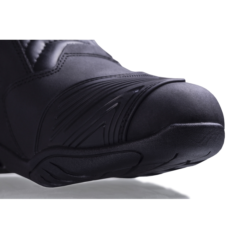 Street Racer Storm Black Motorcycle Boots