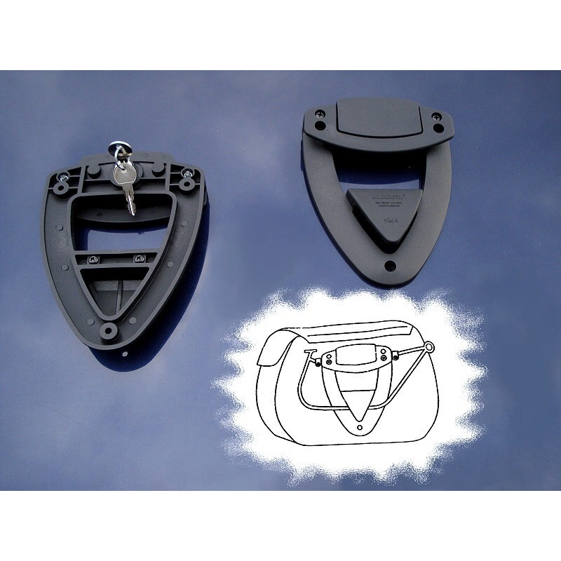 Zaklepni sistem KLIK-FIX za obešanje vrečk