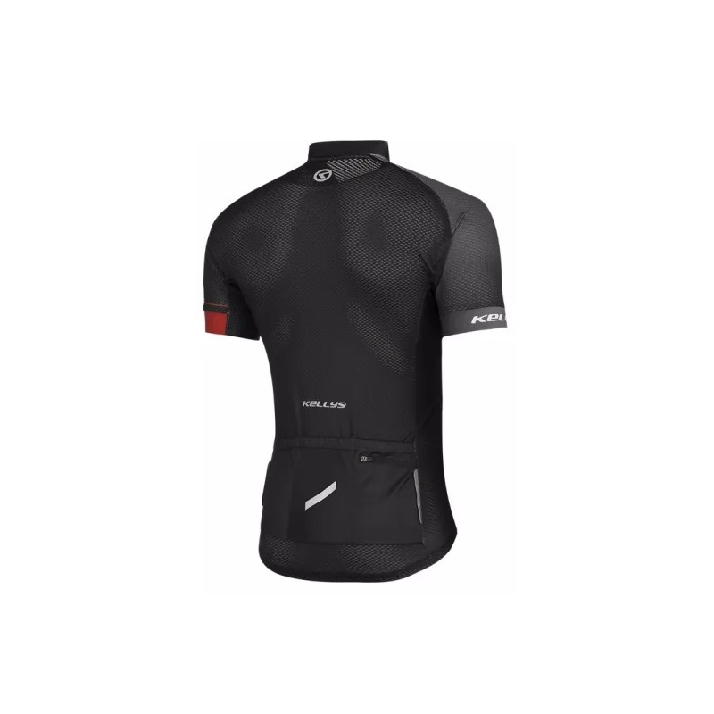Majica KELLYS Rival black-red - kratki rokavi razprodaja