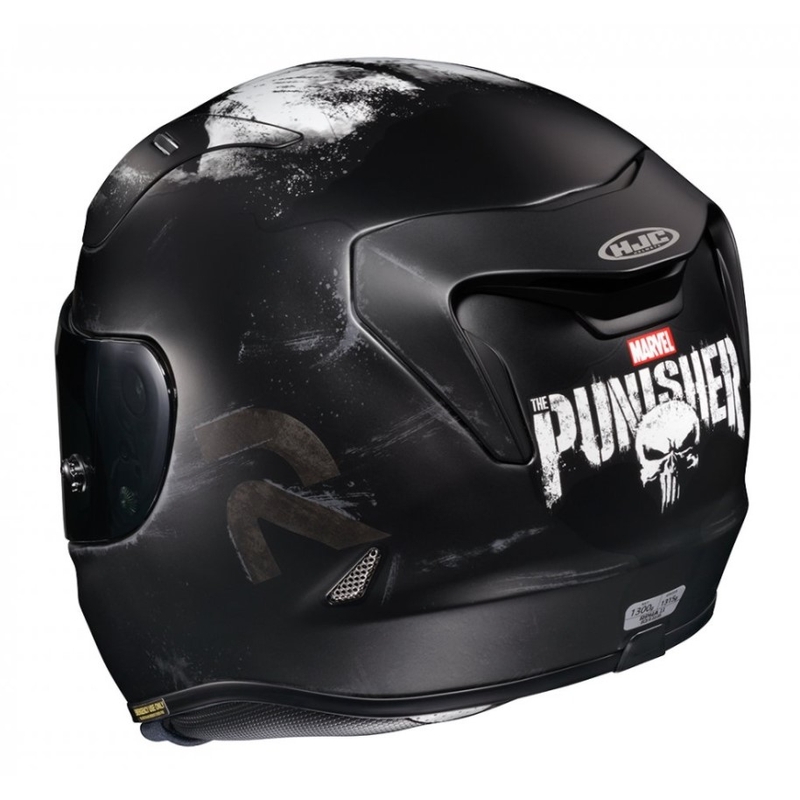 Integralna motoristična čelada HJC RPHA11 Punisher MC5SF belo-črna