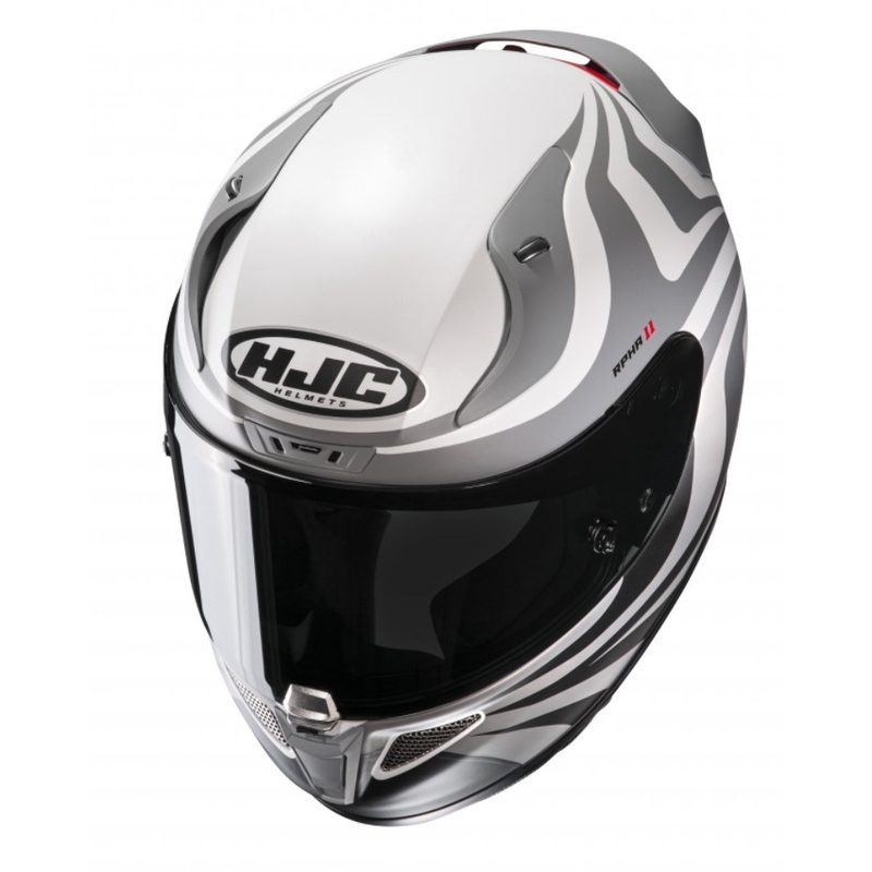 Integralna motoristična čelada HJC RPHA 11 Eldon MC10SF belo-siva