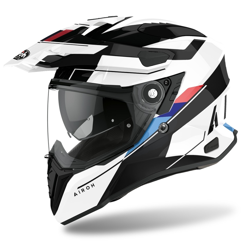 Enduro čelada Airoh Commander Skill 2022 bela