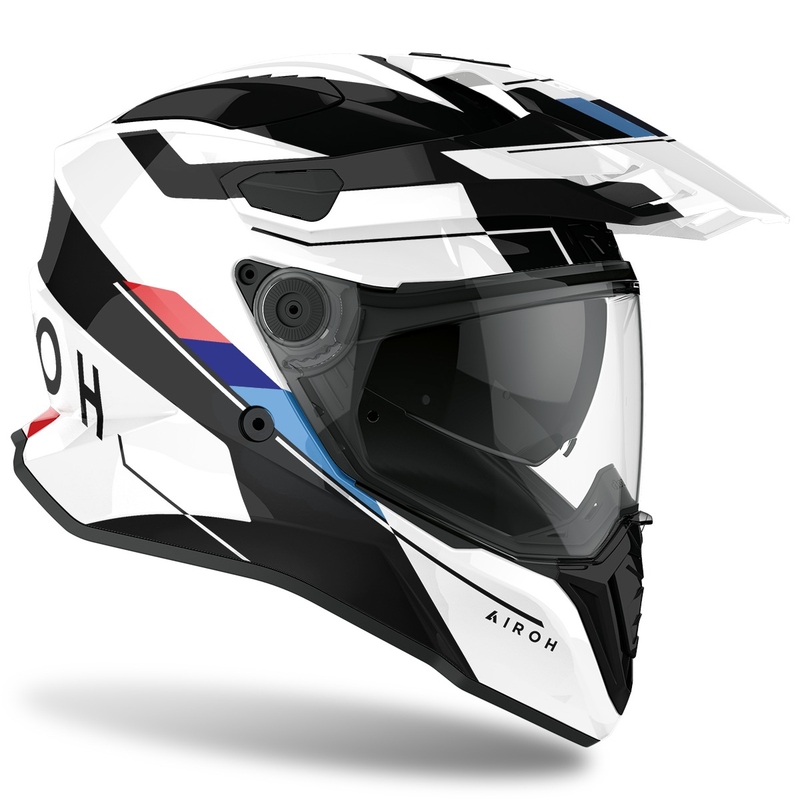 Enduro čelada Airoh Commander Skill 2022 bela