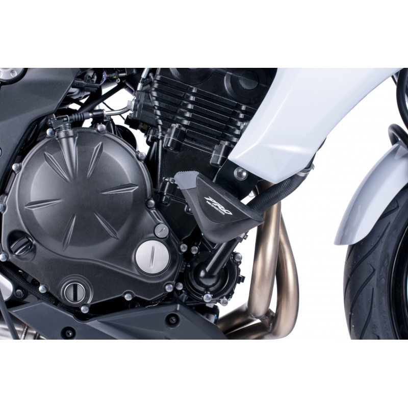 Ščitniki Puig PRO - Kawasaki ER-6N (12-15) črni