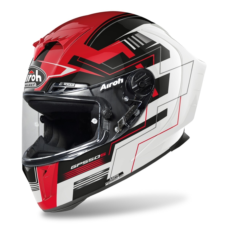 Airoh GP550 S Challenge 2022 integralna motoristična čelada rdeča sijaj