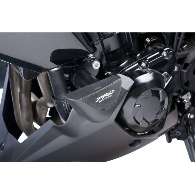 Oblazinjeni ščitniki Puig PRO - Kawasaki Z1000 (10-13) črni