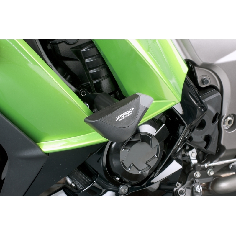 Oblazinjeni ščitniki Puig PRO - Kawasaki Z1000SX črni
