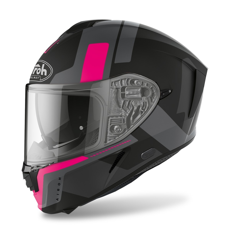 Airoh Spark Shogun 2022 integralna motoristična čelada roza mat