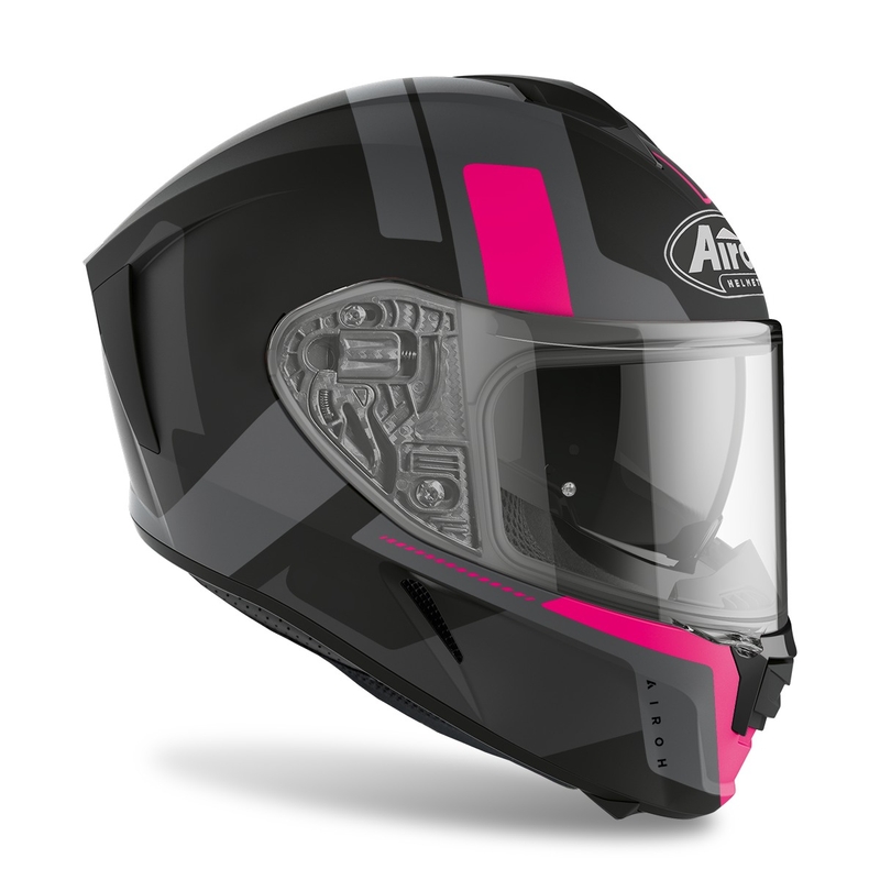 Airoh Spark Shogun 2022 integralna motoristična čelada roza mat