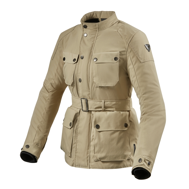 Ženska motoristična jakna Revit Livingstone Beige razprodaja