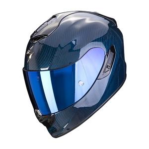 Integralna motoristična čelada Scorpion EXO-1400 Carbon blue