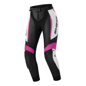 Ženske motoristične hlače Shima Miura 2.0 Black, White and Pink