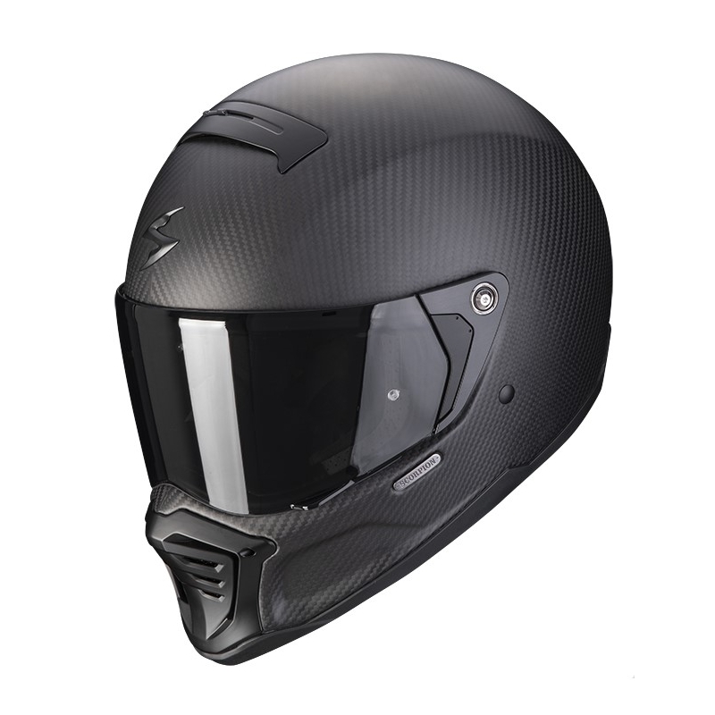 Integralna motoristična čelada Scorpion EXO-HX1 Carbon SE črna mat razprodaja